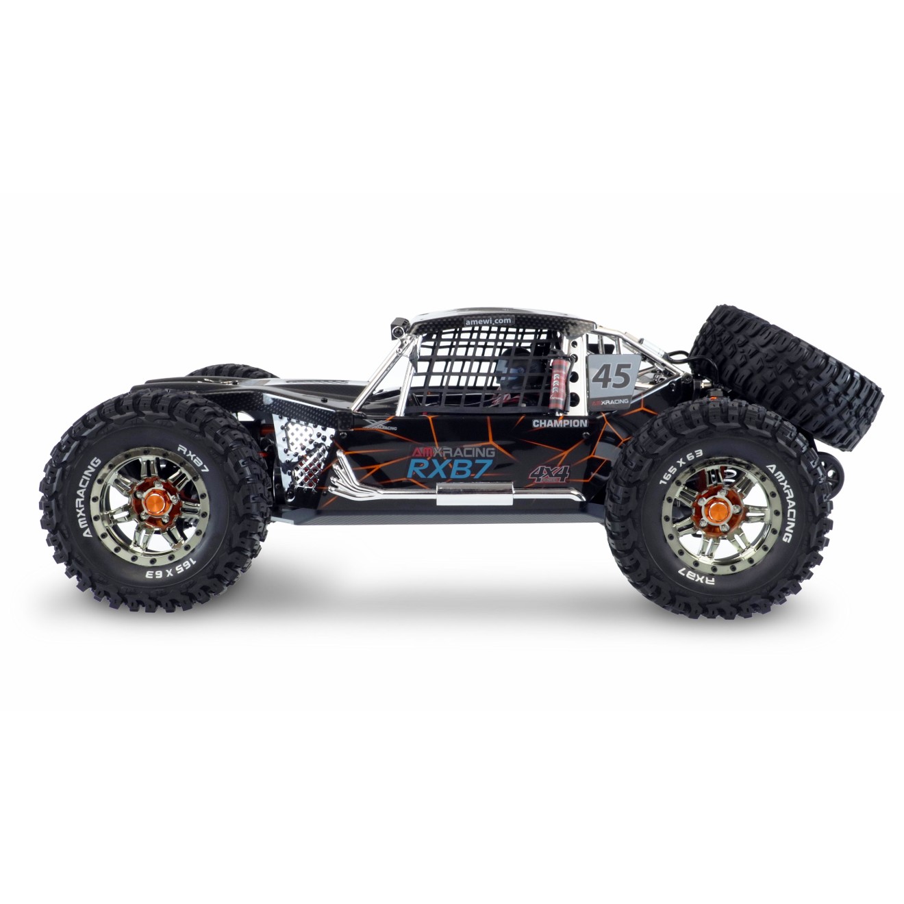 AMXRacing RXB7 Buggy 1:7 4WD RTR schwarz