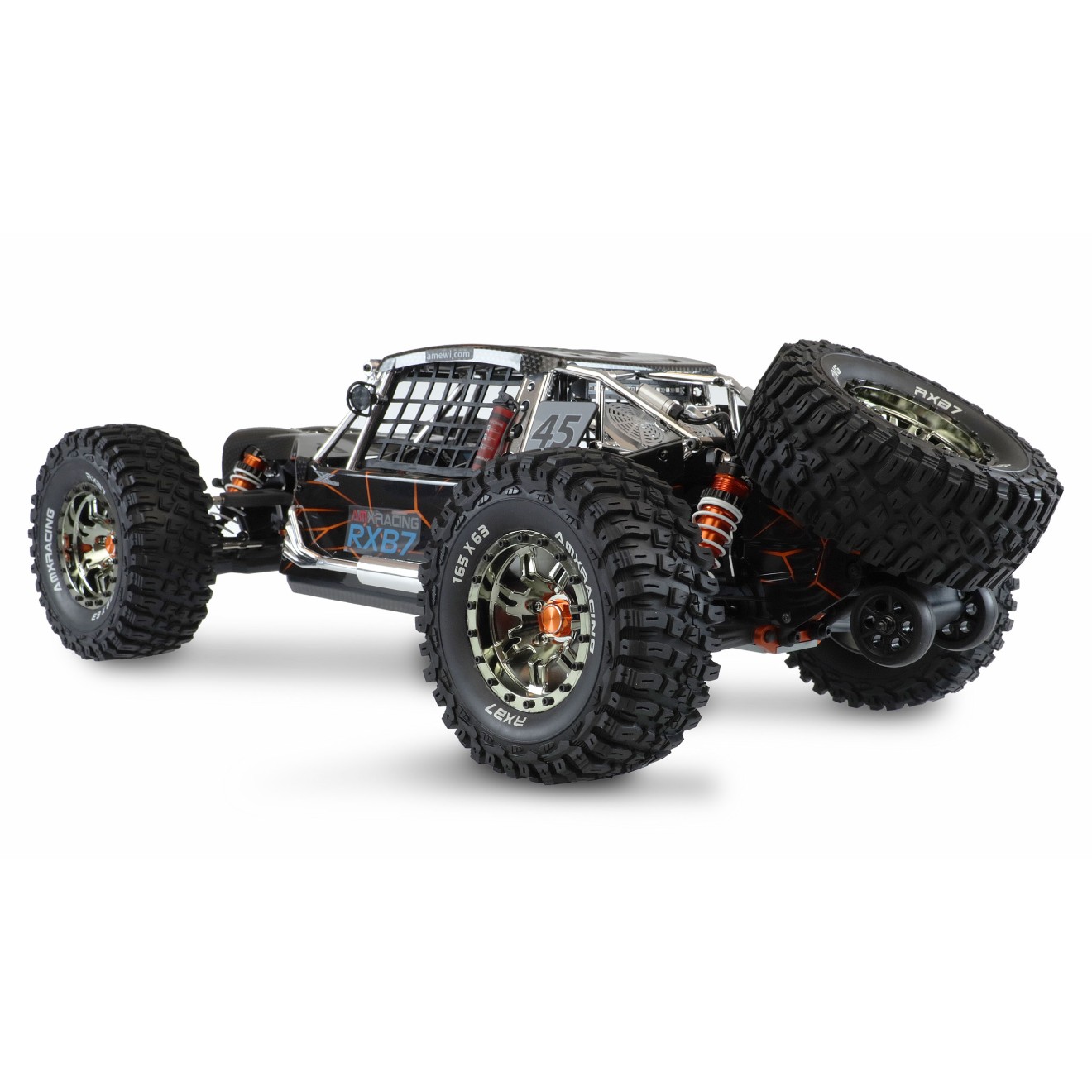 AMXRacing RXB7 Buggy 1:7 4WD RTR schwarz