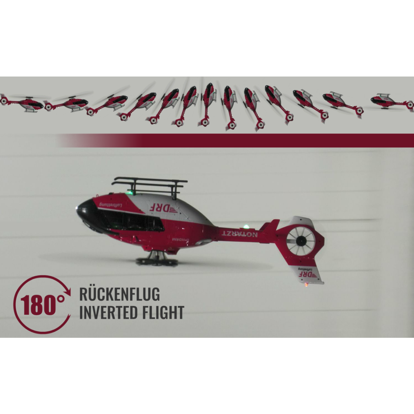 DRF AFX-135 PRO BRUSHLESS 6-KANAL 352MM HELIKOPTER 6G RTF