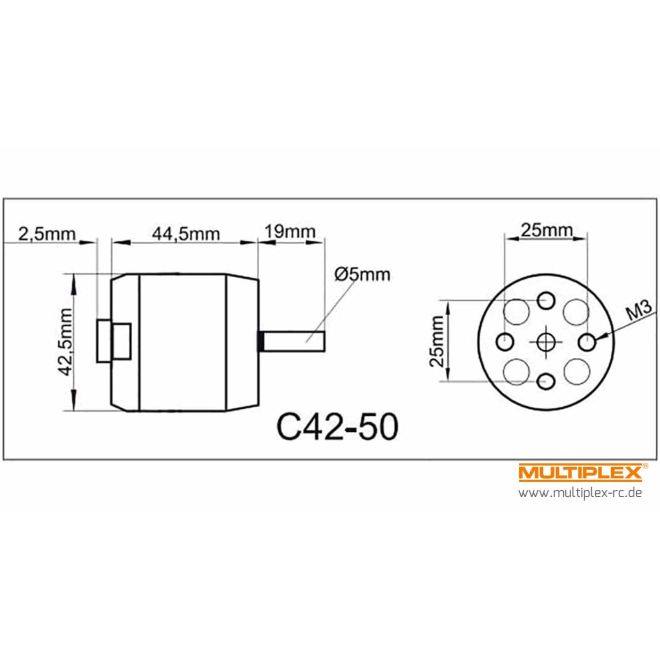 ROXXY BL Outrunner C42-50-720kV
