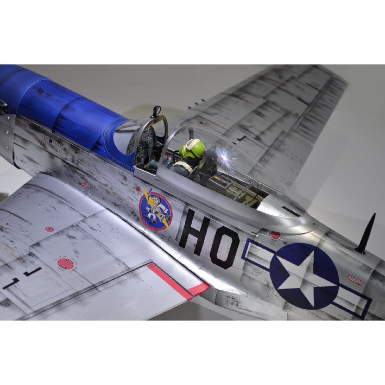 Phoenix Mustang P51 GP/EP 50-61CC SCALE 20% ARF - 222 cm