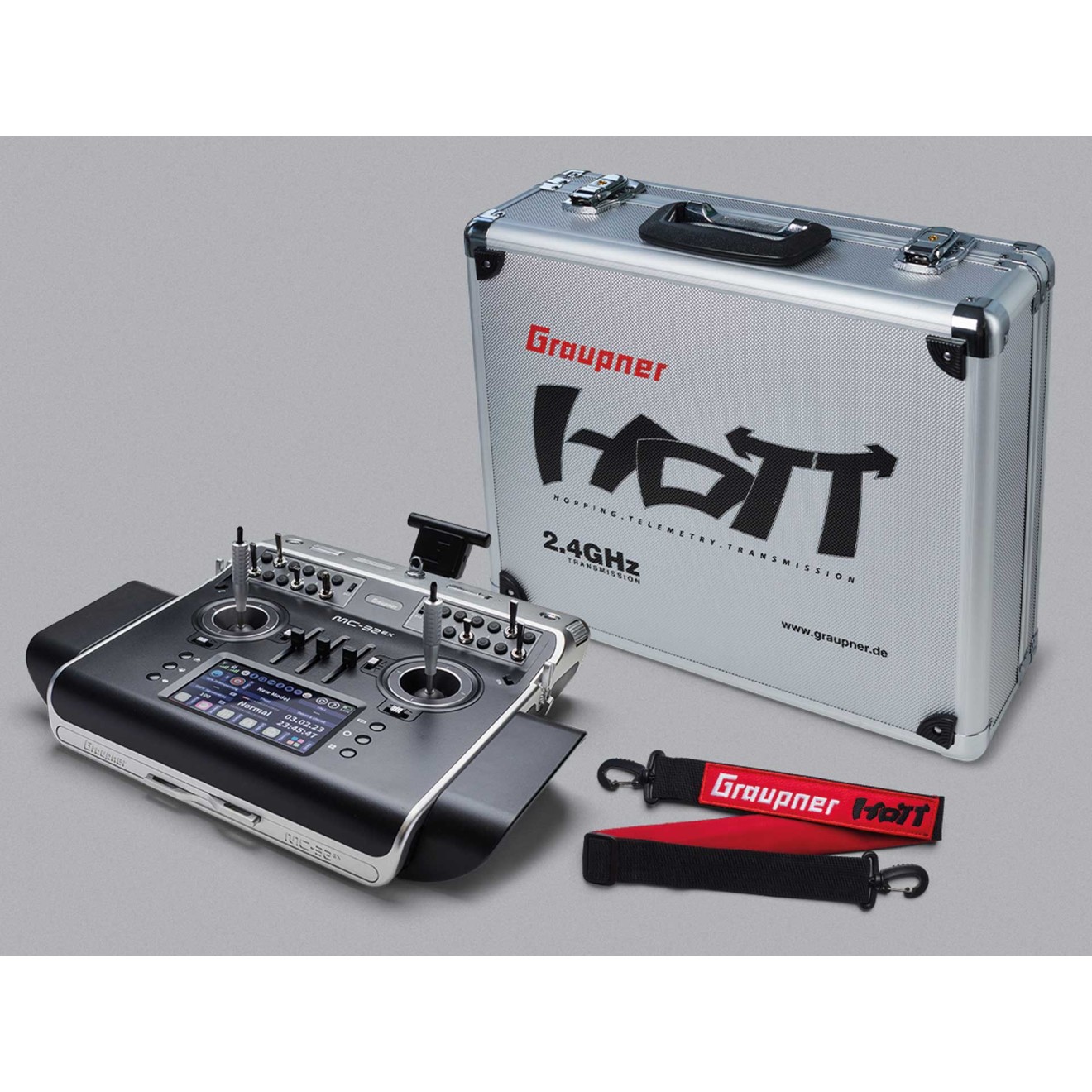 GRAUPNER MC-32ex Sender HoTT 2.4GHz Fernsteuerung