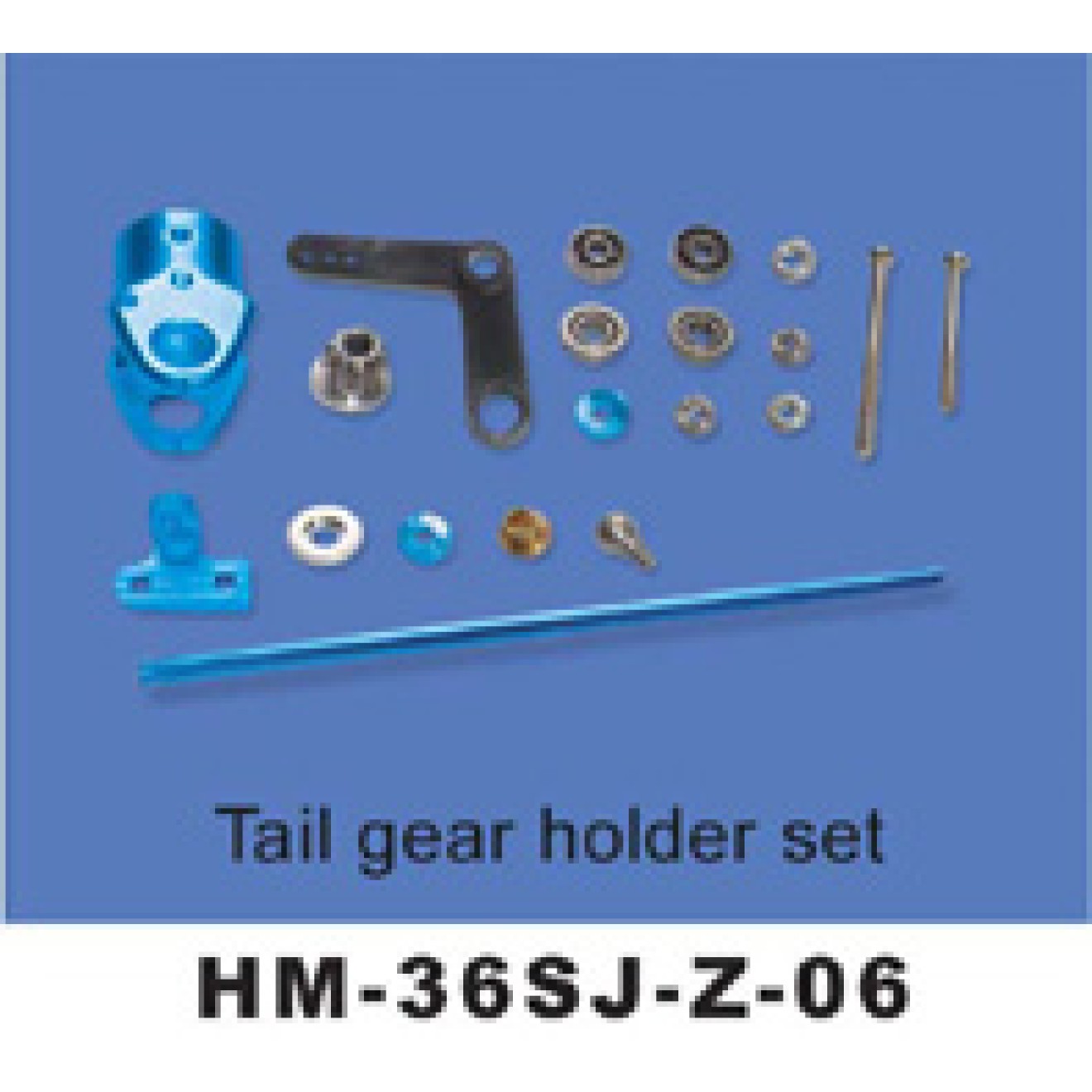 HM-36SJ-Z-06 Tail gear holder set