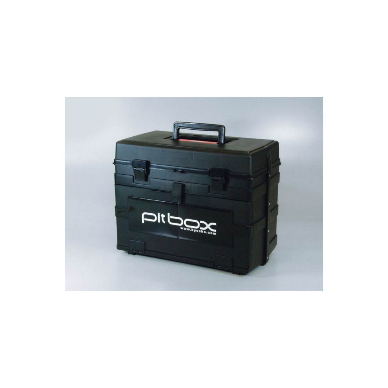 Werkzeugkasten Kyosho Black Pitbox 420x240x330mm - Schwarz