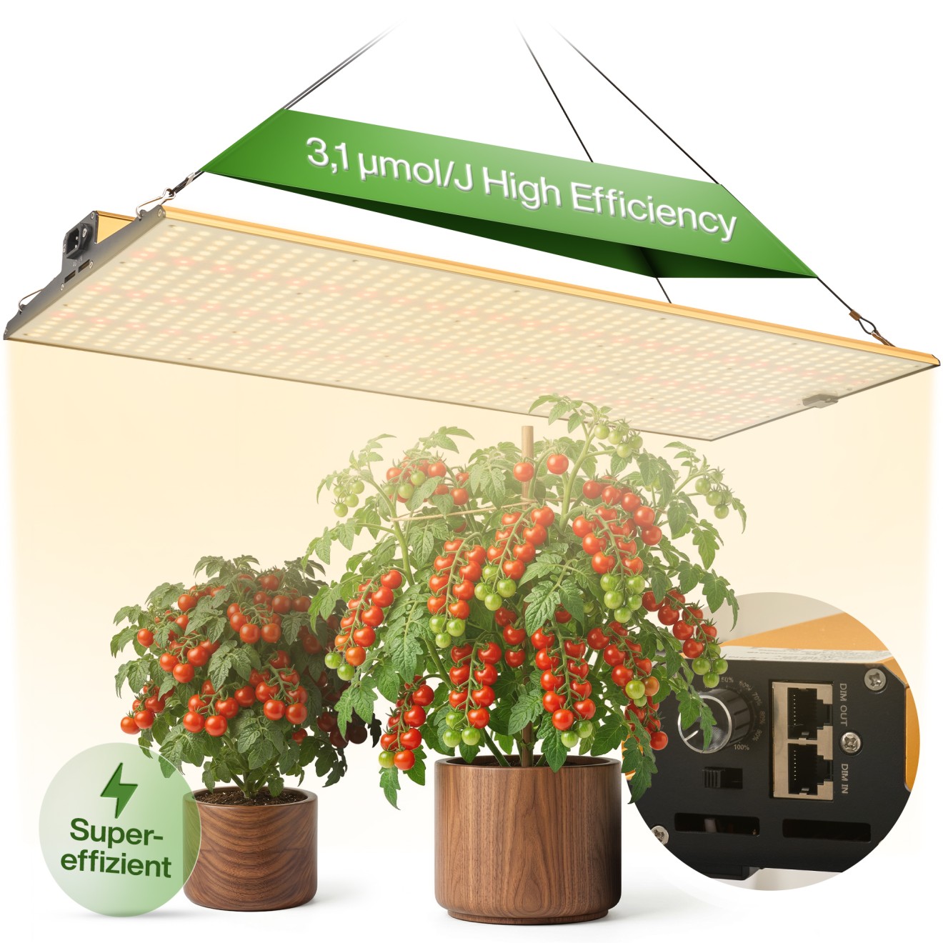 Peralux QB-JT240 Quantum Board LED Grow Light Panel 240Watt Vollspektrum