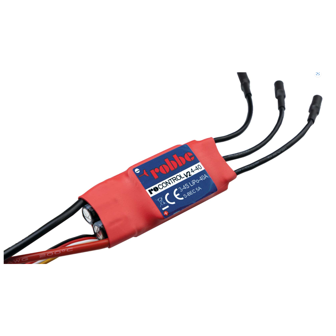 Robbe Modellsport RO-CONTROL 4-40 V2 3-4S -40(60)A 5V/3A B SWITCH BEC Regler ..