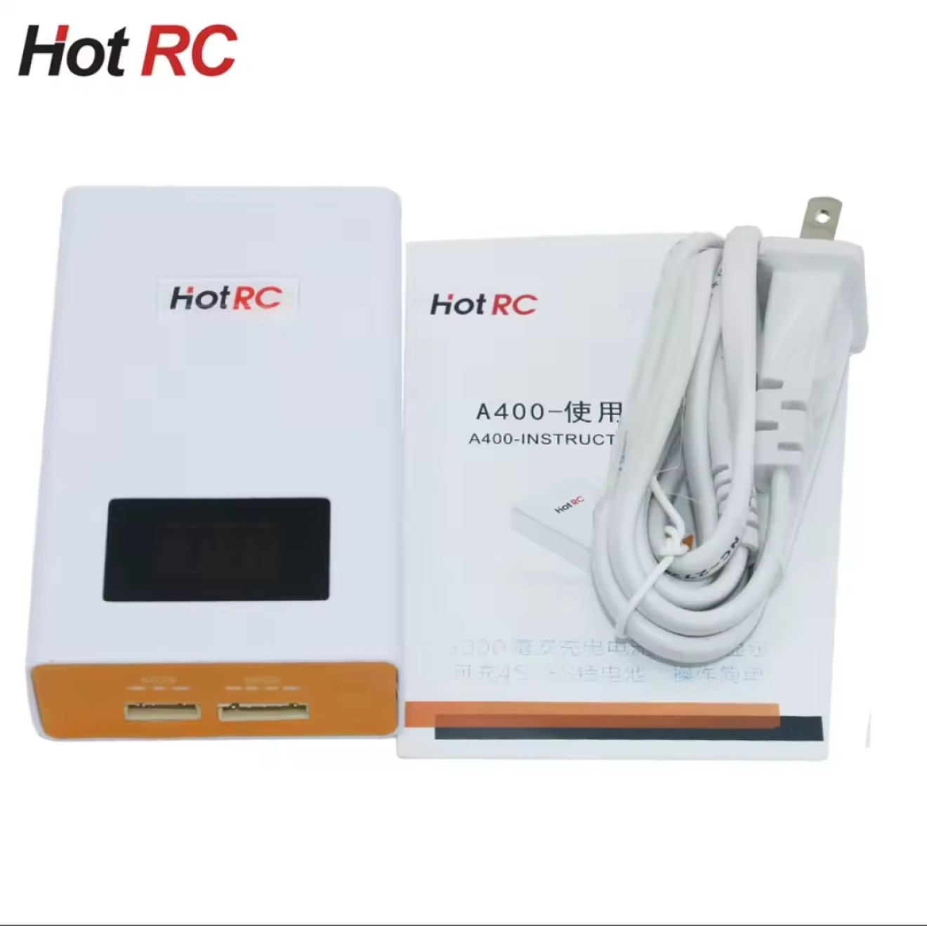 HotRC A400 Lipo Akku-Ladegerät 40W OK