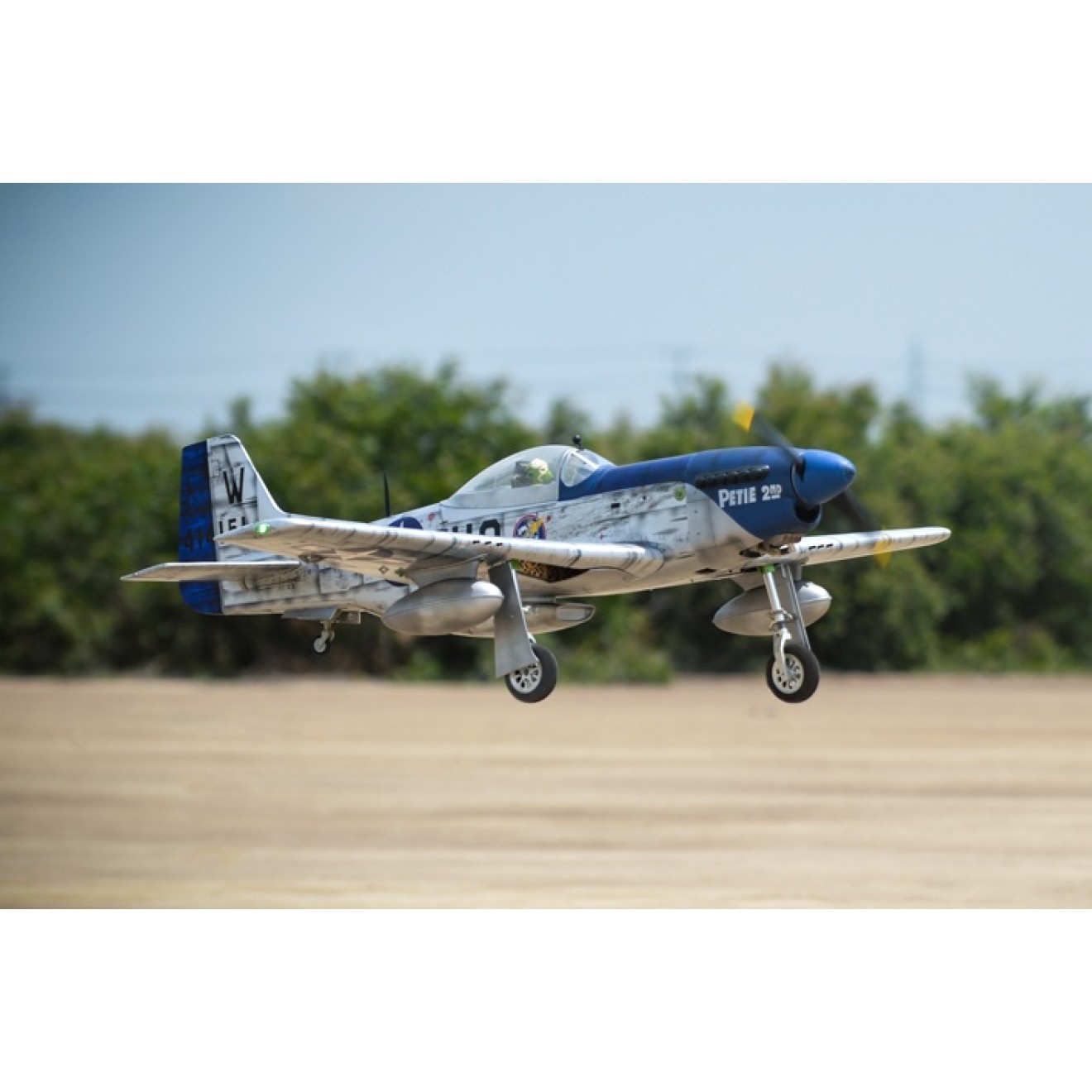 Phoenix Mustang P51 GP/EP 50-61CC SCALE 20% ARF - 222 cm