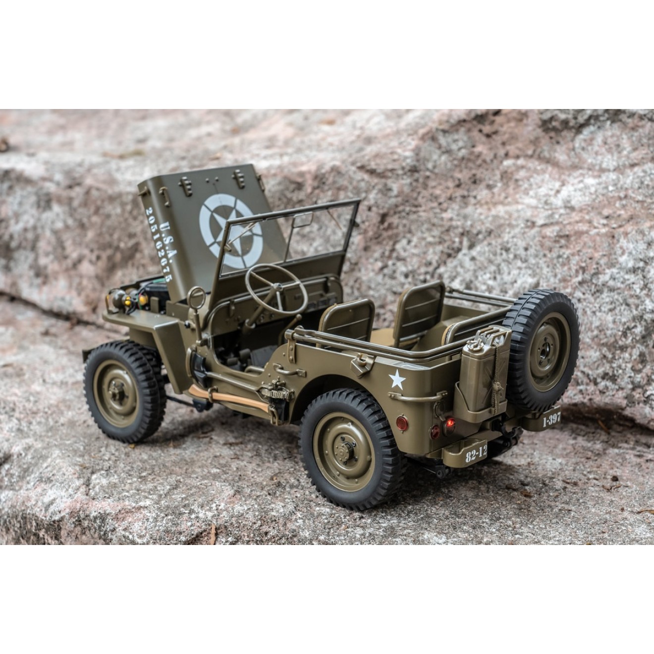FMS 1941 Willys MB Scaler 1:12 - Crawler RTR 2.4GHz