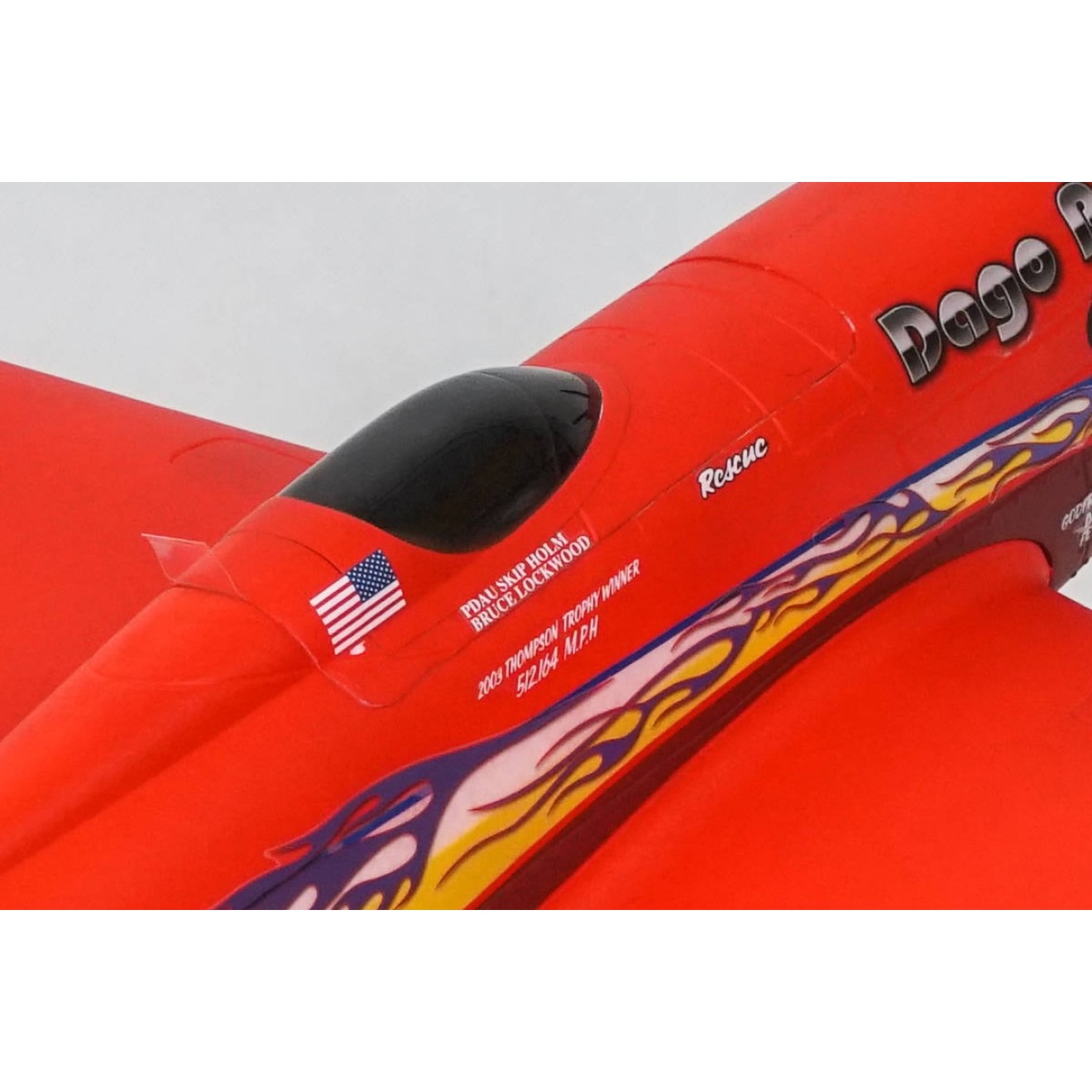 FMS P-51 Dago Red PNP - 110 cm ..