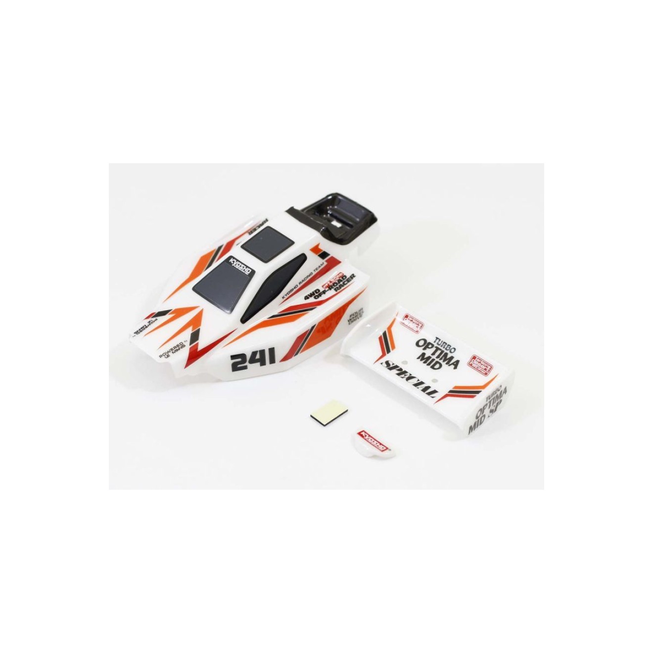 KAROSSERIE MINI-Z BUGGY TURBO OPTIMA MID SP - WEISS