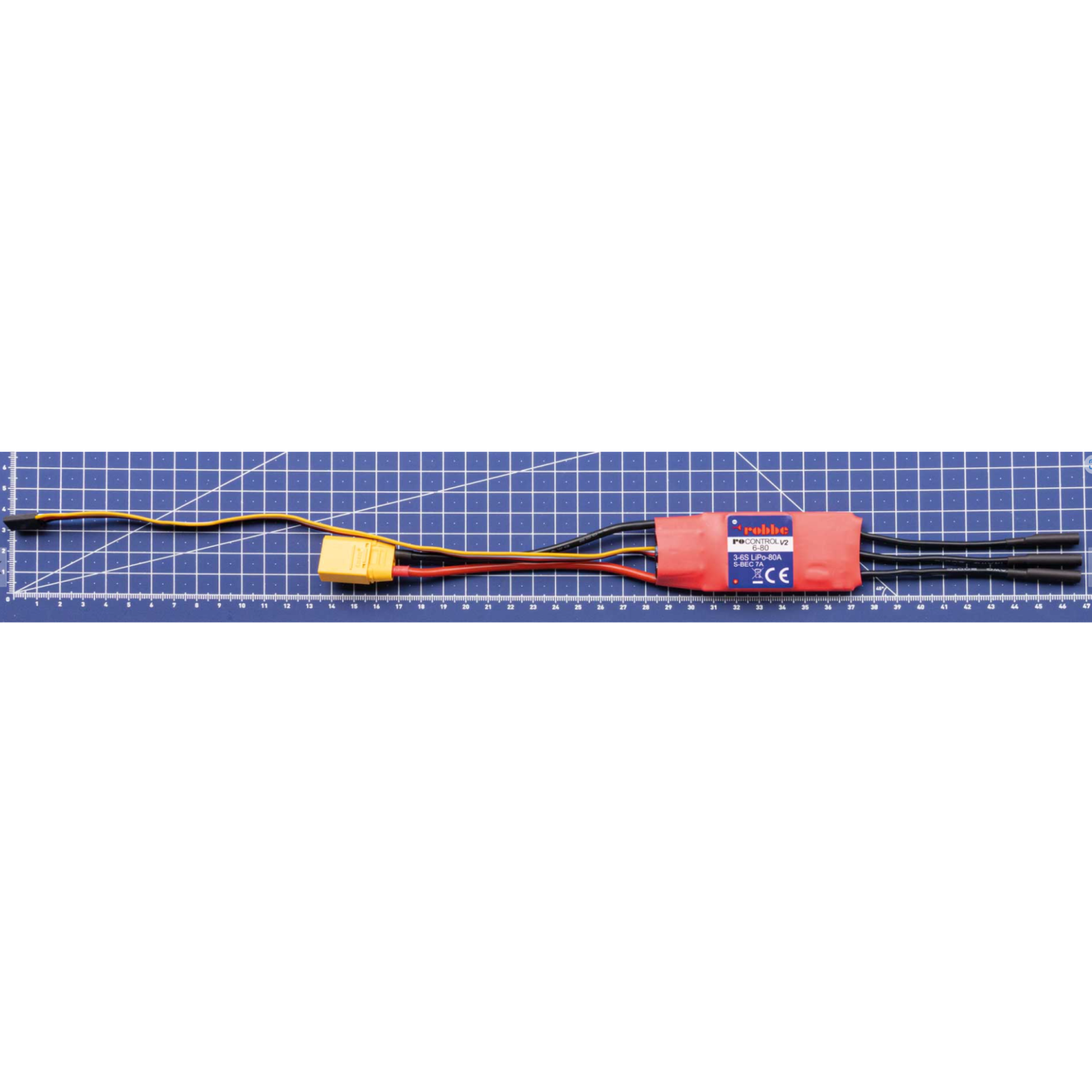 Robbe Modellsport RO-CONTROL 6-80 V2 3-6S -80(100A) 5V/7A SWITCH BEC Regler