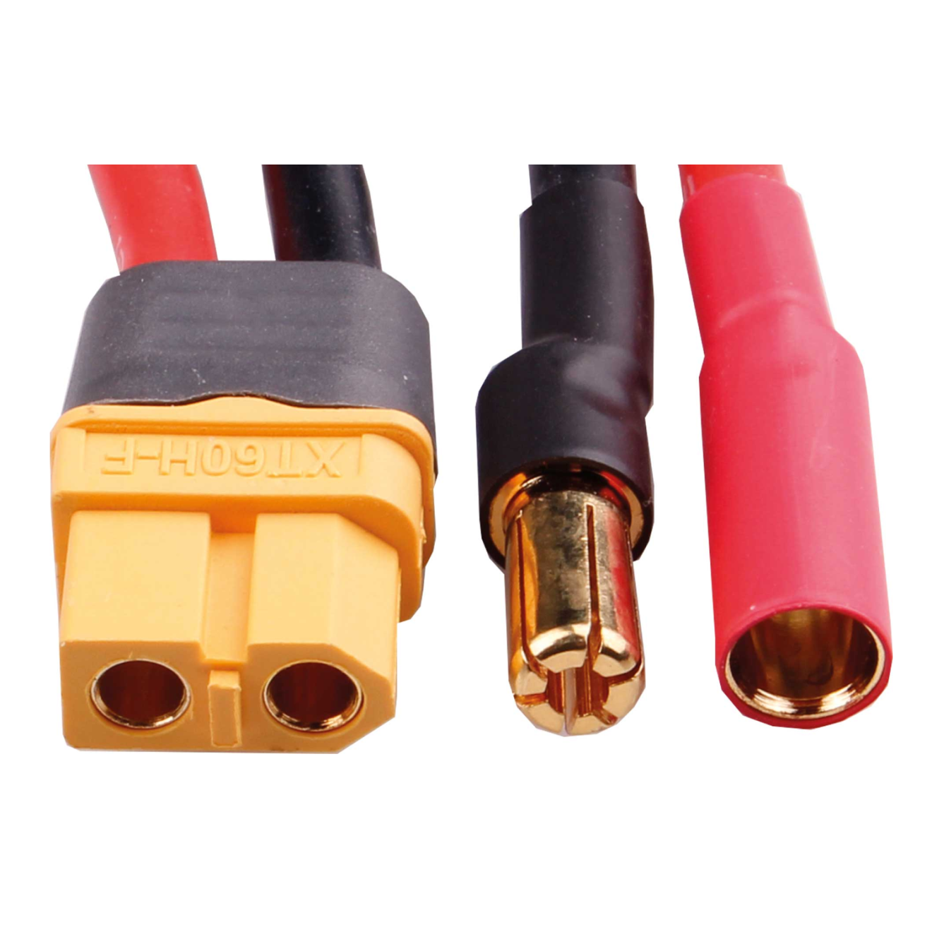 Robbe Modellsport Ladekabel für ISDT/SKYRC 5,5MM GOLD- KONTAKTStecksystem 1XBuchse, 1XStecker,Ladegerätseite = XT-60 Buchse,500MM, 12AWG 1Stk.