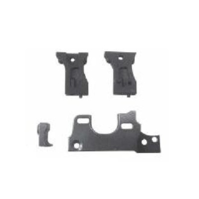 Motorhalter und Lagerbock Hauptzahnrad AM10TC