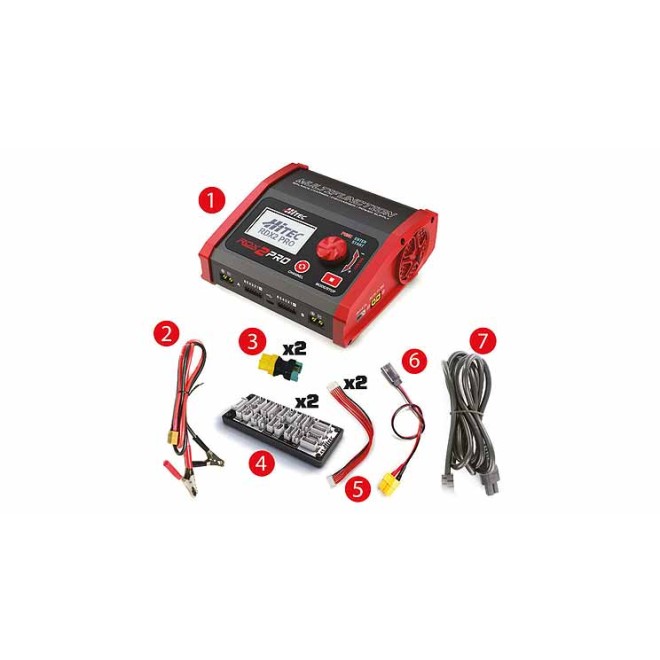 Hitec RDX 2 PRO Duo Charger AC/DC ..