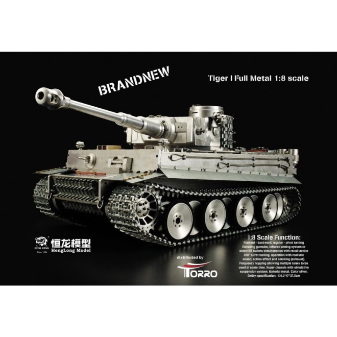 1/8 RC Tiger I Vollmetall Version BB