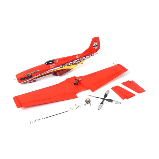 FMS P-51 Dago Red PNP - 110 cm ..