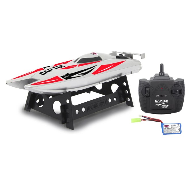 Capter Speedboot weiß/rot LiPo 7,4V 2,4GHz ..