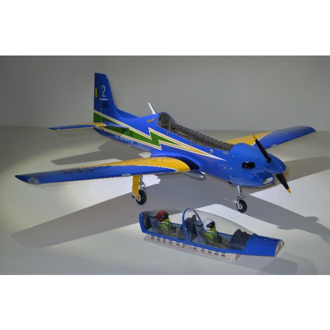 Phoenix Tucano 50CC GP/EP ARF Carbon - 240 cm inklusive elektrischen CNC Einziehfahrwerk
