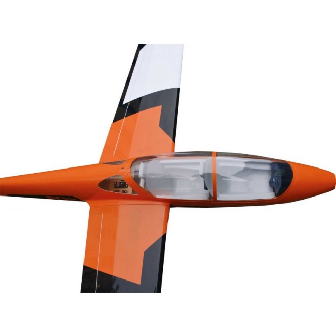 Robbe Modellsport MDM-1 FOX 3,5m Elektro PNP Voll GFK/CFK lackiert Orange Kunstflug Segelflugzeug