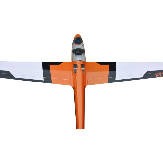 Robbe Modellsport MDM-1 FOX 3,5m Elektro PNP Voll GFK/CFK lackiert Orange Kunstflug Segelflugzeug