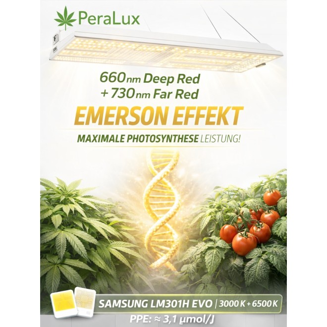 Peralux QDB-JT400 Quantum Board LED Grow Light Panel 400 Watt