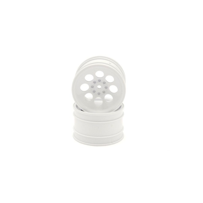 Felgen 8 Loecher 50mm Kyosho Turno Optima (2) Weiss