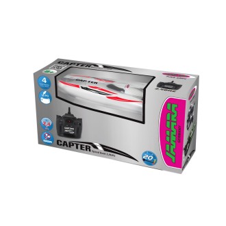 Capter Speedboot weiß/rot LiPo 7,4V 2,4GHz ..