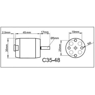 ROXXY BL Outrunner C35-48-990kV FunRay