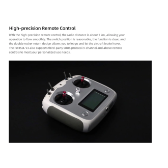 Flywing FW450L V3 RC GPS Smart Helicopter 450L Grösse mit H1 Flight Controller Farbe: Orange (RTF-Version)