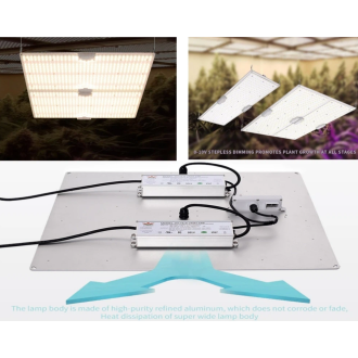 Peralux QDB-JT400 Quantum Board LED Grow Light Panel 400 Watt