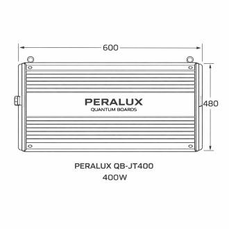 Peralux QDB-JT400 Quantum Board LED Grow Light Panel 400 Watt