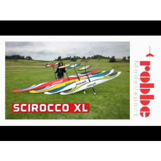 Robbe Modellsport SCIROCCO XL 4,5M PNP (Rot) Voll-GfK HOCHLEISTUNGSSEGLER MIT 4-KLAPPENFLÜGEL ..