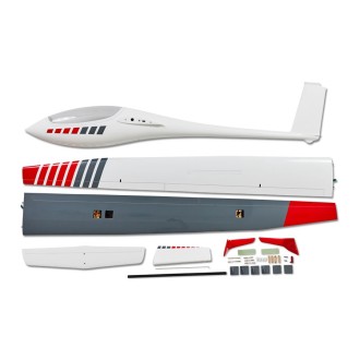 D-Power ASW-28 - 400cm Scale Segler voll-GFK ARF+ inklusive Einziehfahrwerk