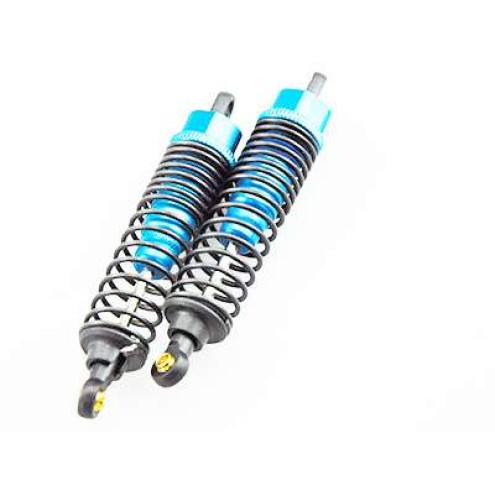 106004 Stossdaempfer Aluminium blau eloxiert, 2 Stueck