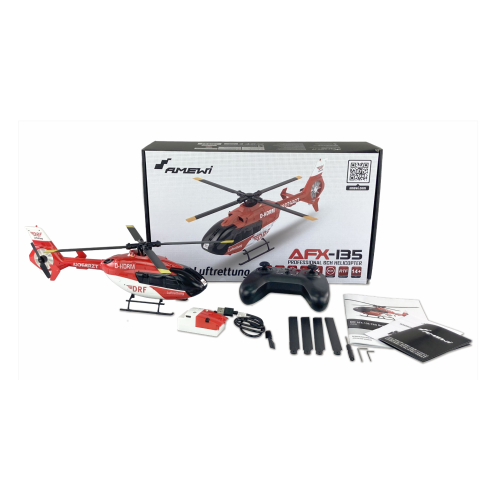 DRF AFX-135 PRO BRUSHLESS 6-KANAL 352MM HELIKOPTER 6G RTF