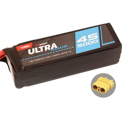 ROBBE RO-POWER ULTRA MAXAMP 5000MAH 14,8 VOLT 4S 35(70)C LIPO AKKU