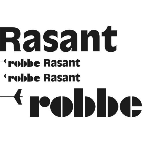 Robbe Modellsport Aufkleber Rasant (Dekorsatz)