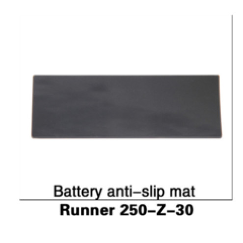 Runner 250-Z-30 Battery anti-slip mat