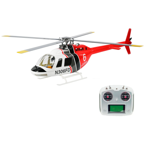 Fly Wing Bell 206 V4 Helicopter RC Hubschrauber 6CH GPS mit H1 Flight Controller (RTF-Version)