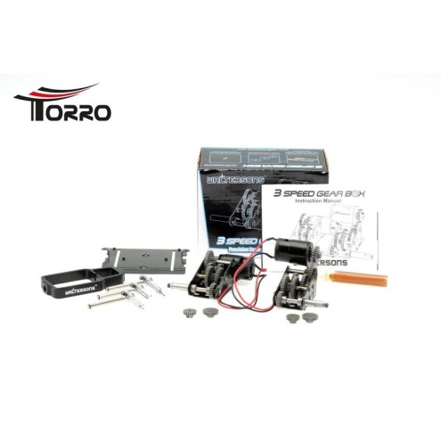 Waltersons 3 Speed Motor-Metallgetriebe WT-622010 für TORRO Tiger / Sturmtiger ..